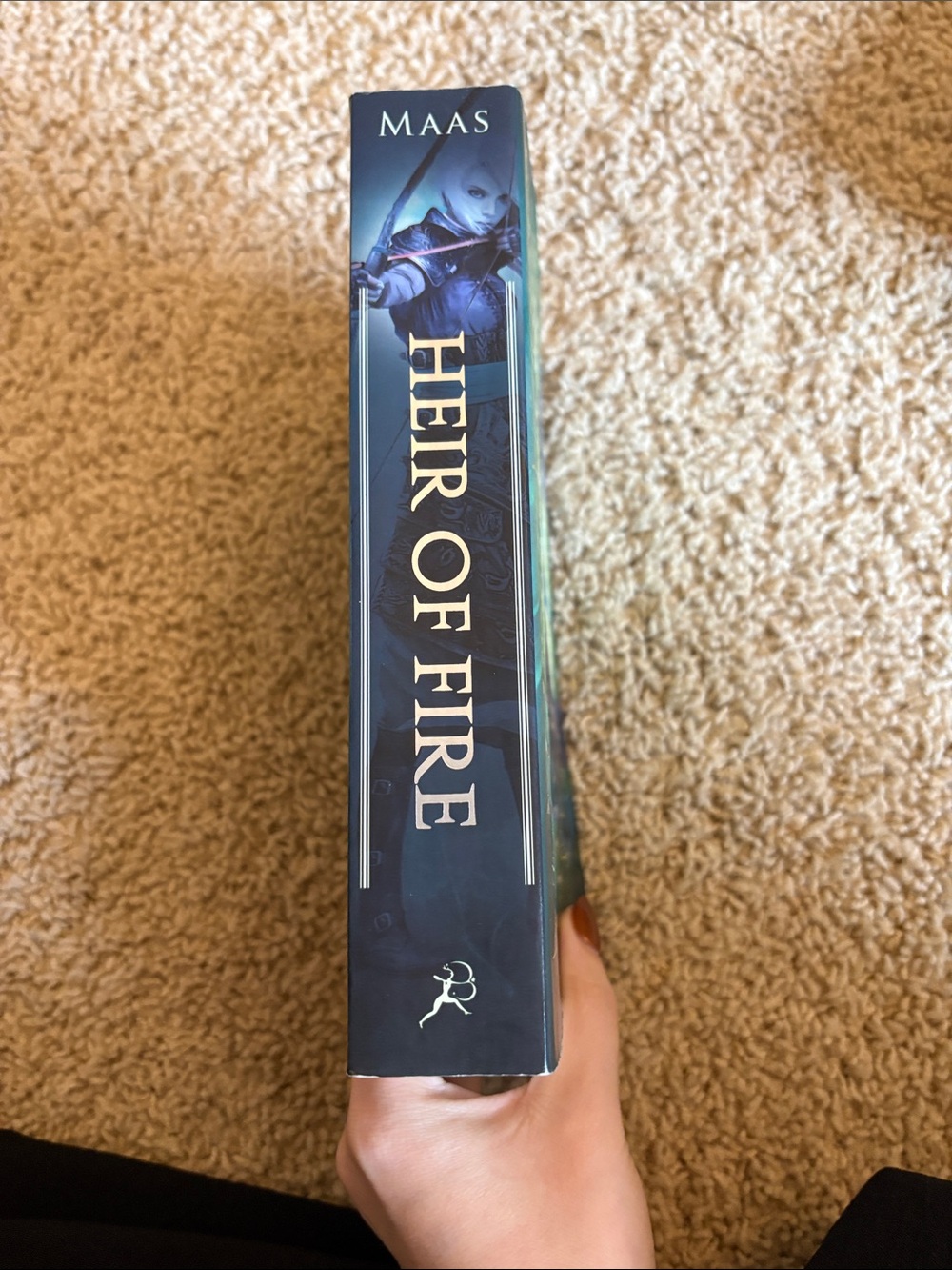 Heir of Fire by Sarah J. Maas - Green Cover Fantasy Novel - Picture 4 of 6